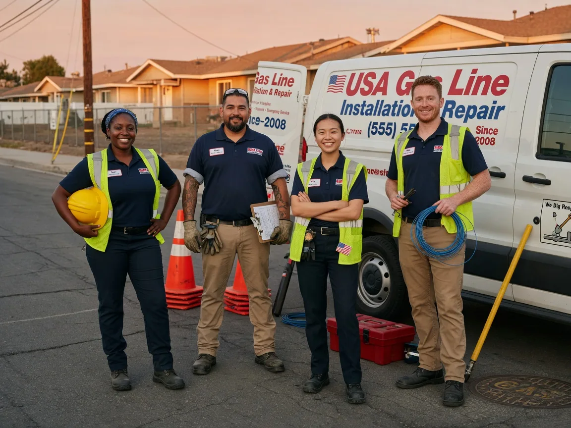 Gas Line Installation company in Richton, MS